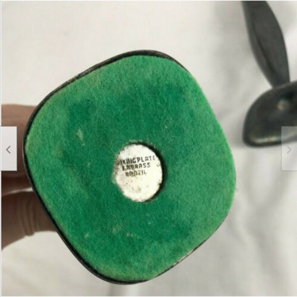 Set of 2 Vtg Silver Plated 8" Flower Bud Metal Vase Minimal Sleek Modern - Picture 6 of 6